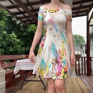 Italian Off-Shoulder Dress